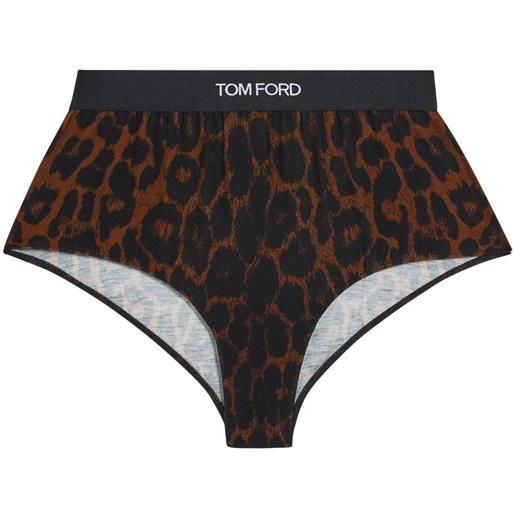 TOM FORD slip con stampa - nero