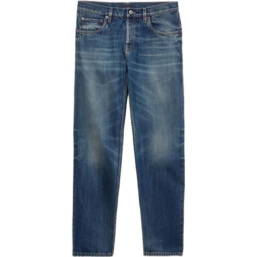 Prada jeans dritti selvedge - blu