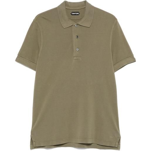 TOM FORD polo a maniche corte - verde