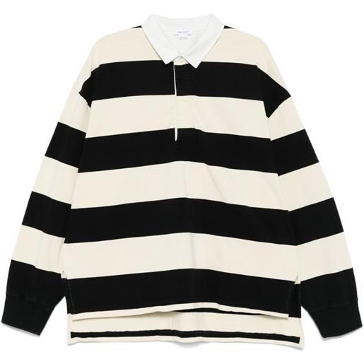 Alexander McQueen polo a righe - toni neutri