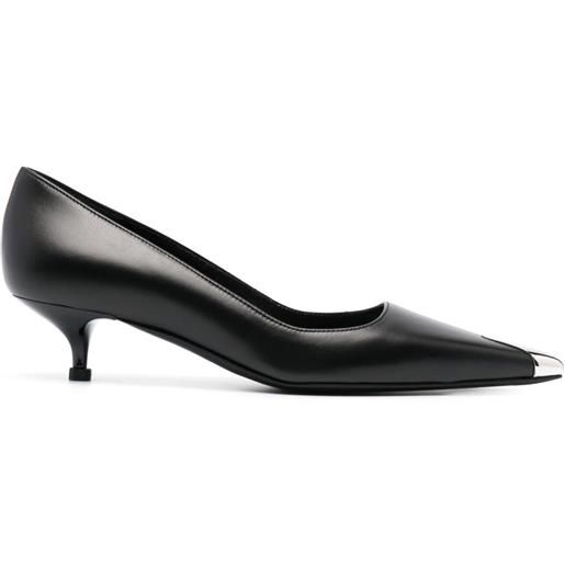 Alexander McQueen pumps punk 45mm - nero