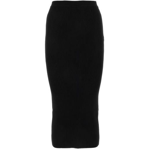 Alexander McQueen gonna a matita - nero