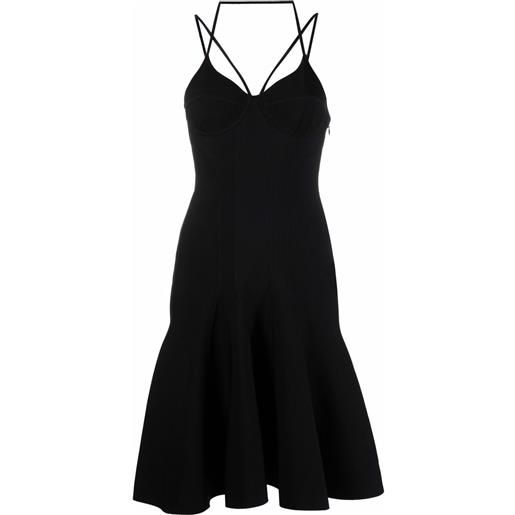 Alexander McQueen abito corto - nero