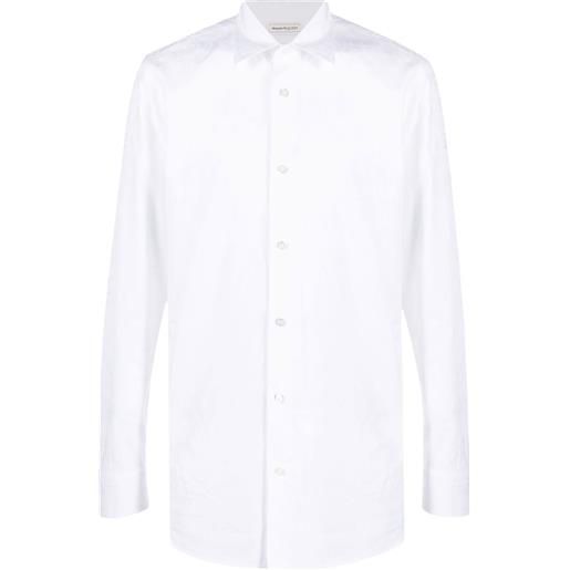 Alexander McQueen camicia con stampa - bianco