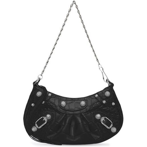 Balenciaga borsa a spalla le cagole mini - nero