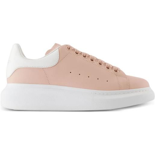 Alexander McQueen sneakers oversize in pelle - rosa