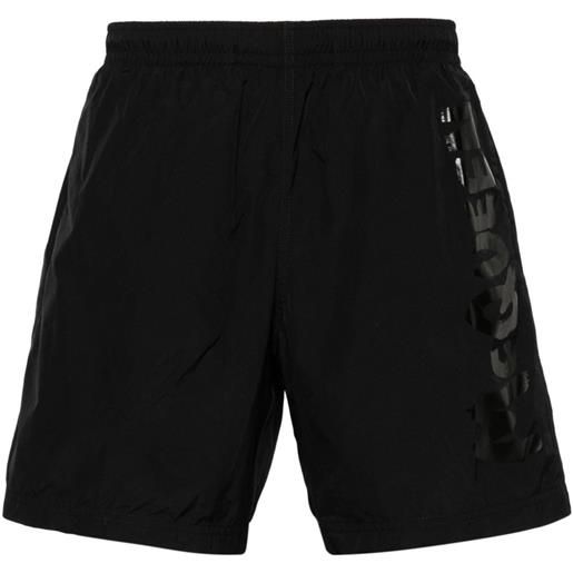 Alexander McQueen costume da bagno con stampa - nero