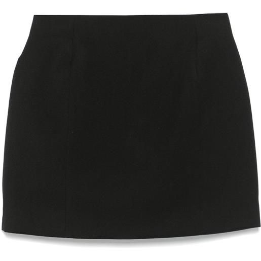 Balenciaga minigonna hourglass - nero