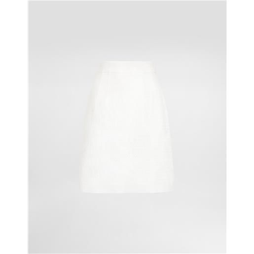 Dolce & Gabbana minigonna in stuoia stretch