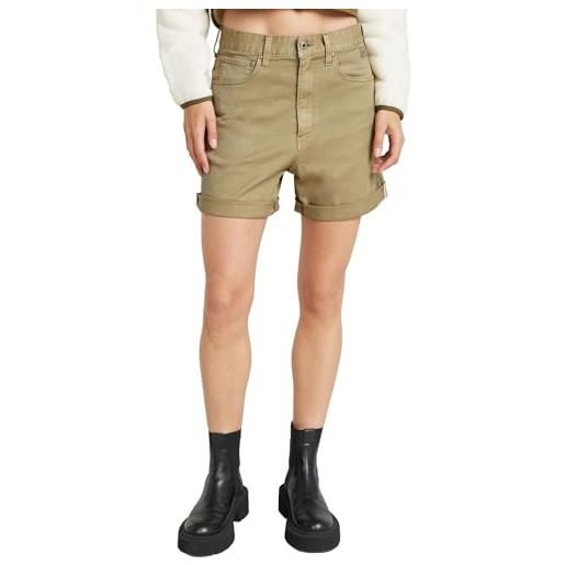 G-STAR donna loose 5 pocket shorts, verde scuro (lt rock gd d24612-c106-c029), 32