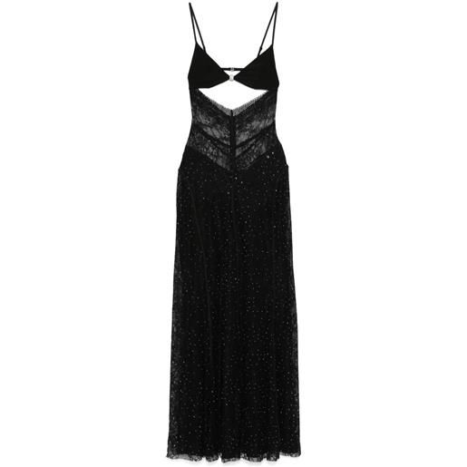 NISSA abito con strass - nero
