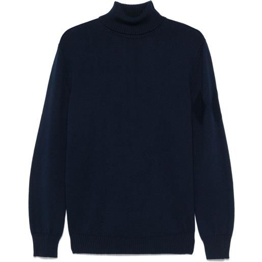 Ballantyne maglione a collo alto - blu