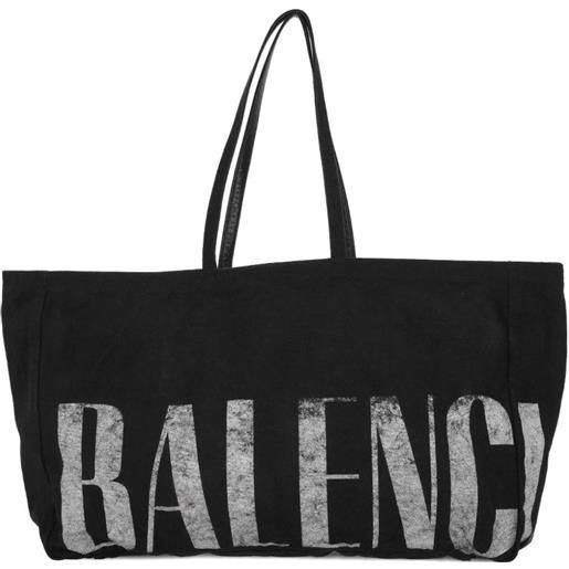 Balenciaga borsa a spalla editor - nero