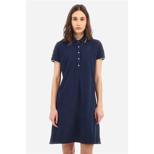 LaMartina vestito in cotone piquet regular fit - addie