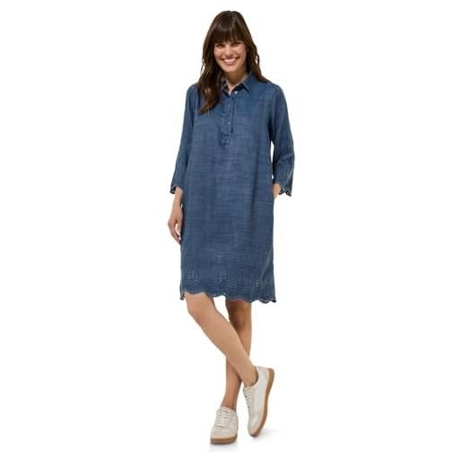 Cecil b144486 vestito, mid blue wash, xs donna