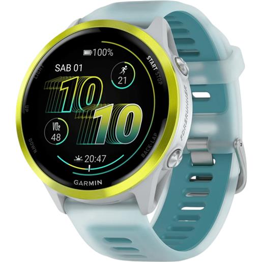 GARMIN forerunner 570 47mm white yellow orologio gps