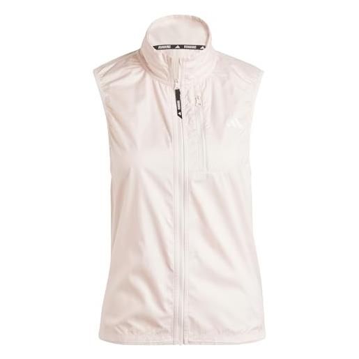 adidas donna own the run vest, putty mauve, xs
