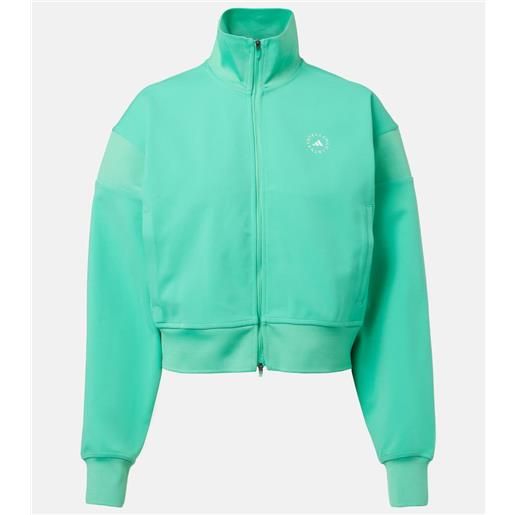 Adidas by Stella McCartney giacca cropped con logo