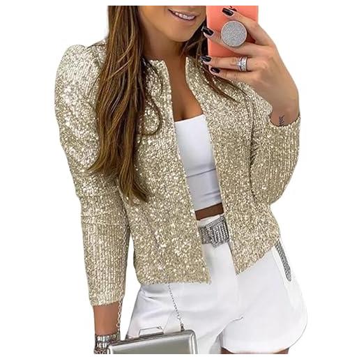 Allegra K Coprispalle in velluto da donna, a maniche lunghe | FindTheDeal