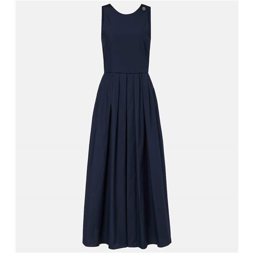 'S Max Mara abito midi ussita in popeline di cotone