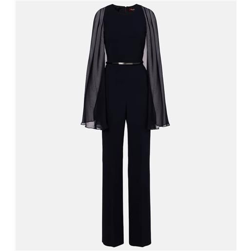Max Mara jumpsuit vertice in cady
