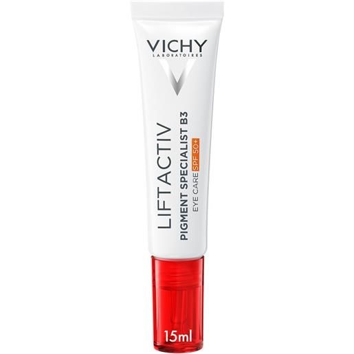 Vichy liftactiv pigment specialist b3 spf 50+ contorno occhi corregge le macchie e le occhiaie 15ml