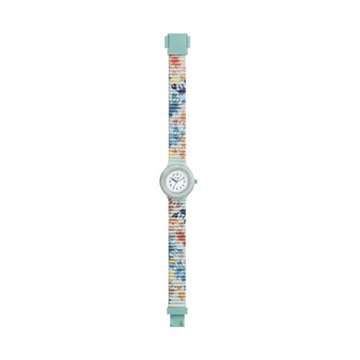 HIP HOP, collezione kids fun, orologio bambina under the sea con cinturino in silicone intercambiabile, colori vibranti e duraturi, cassa 28 mm, resistente all'acqua, lunghezza regolabile 23.4 cm
