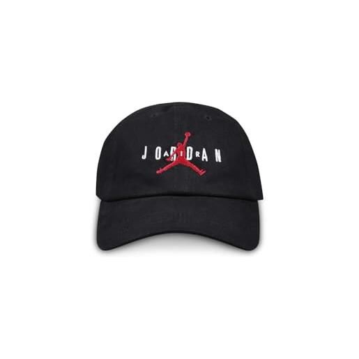 Jordan cappello visiera da bambino, 4-7 anni (nero)