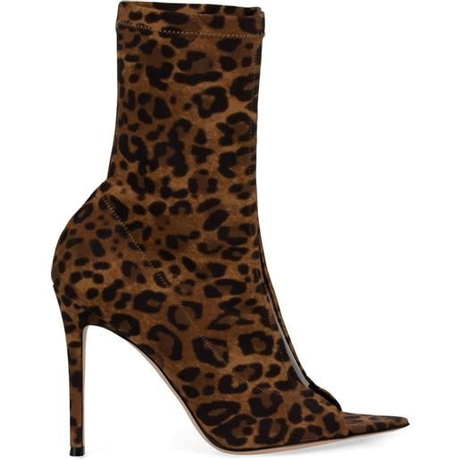 Gianvito Rossi stivali hiroko - marrone