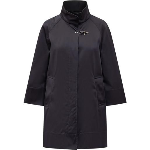 Fay giacca oversize a collo alto - blu