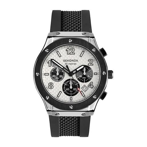 Sekonda Armstong Classic Men's 40mm Quartz Watch in Silver with