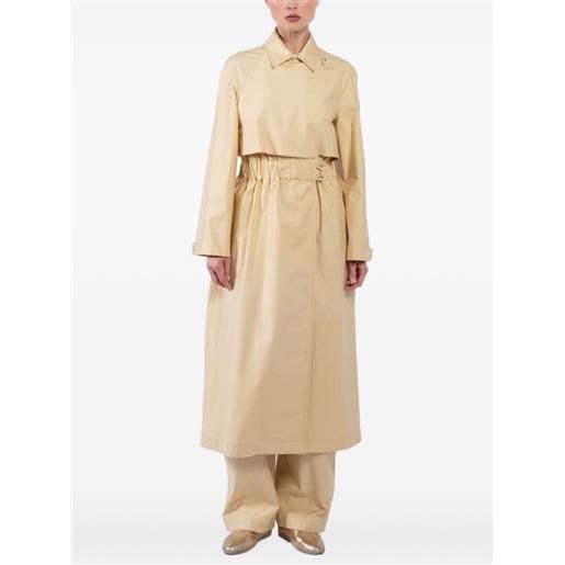 Rosetta Getty trench con cintura - toni neutri