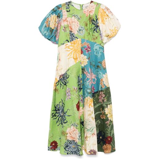 ALEMAIS abito midi avery - verde