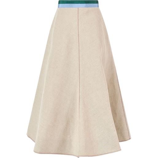 Rosie Assoulin gonna svasata - toni neutri