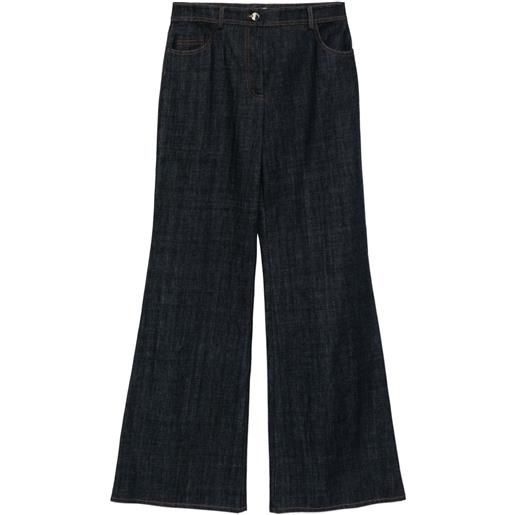 Elie Saab jeans svasati - blu