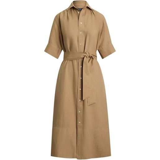 Polo Ralph Lauren chemisier con cintura - toni neutri