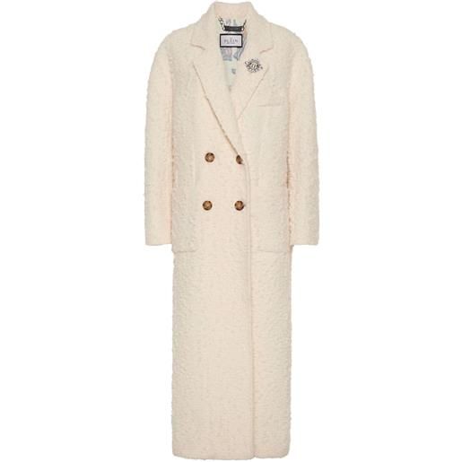 Philipp Plein cappotto doppiopetto - toni neutri