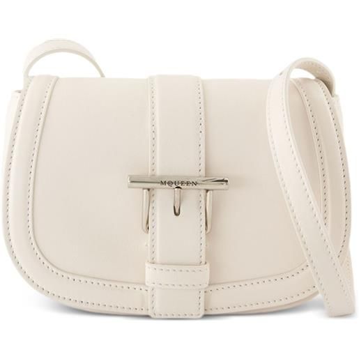 Alexander McQueen borsa a spalla in pelle - toni neutri