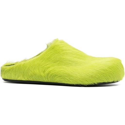 Marni slippers fussbet sabot - verde