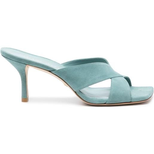 Stuart Weitzman mules carmen 75mm - blu