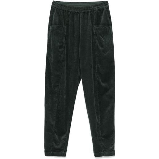 Transit pantaloni a coste - verde