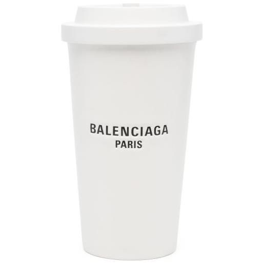 Balenciaga clutch 9 am - bianco