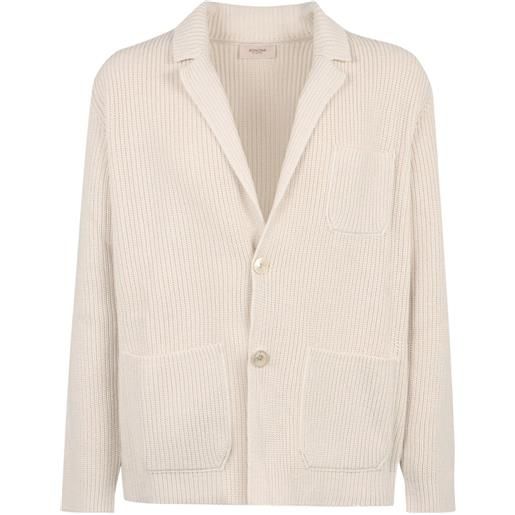Agnona cardigan in cashmere - toni neutri