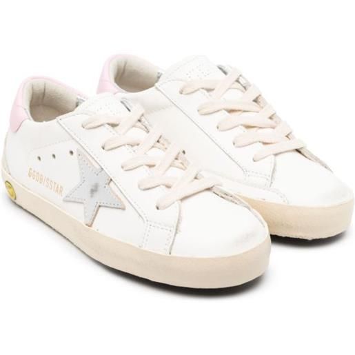 Golden Goose Kids sneakers superstar - bianco