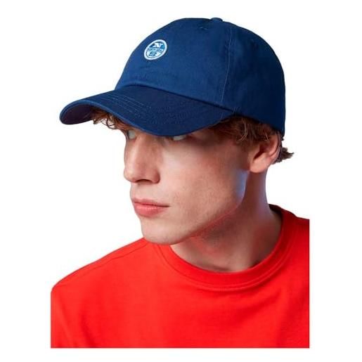 NORTH SAILS cappello baseball uomo cappellino regolabile con visiera articolo 623204 baseball, 0802 navy blue, taglia unica