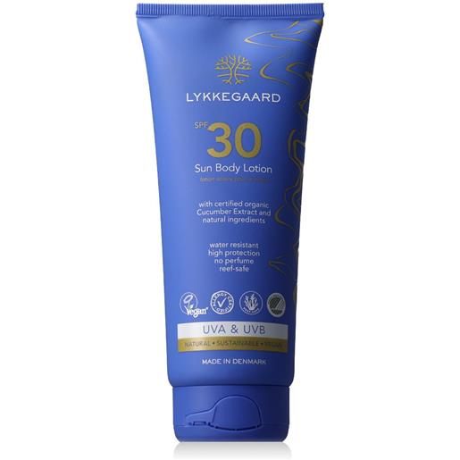 Lykkegaard sun body lotion spf 30 200 ml