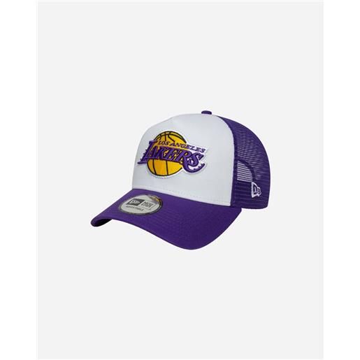 New era 9forty nba los angeles lakers trucker - cappellino - viola