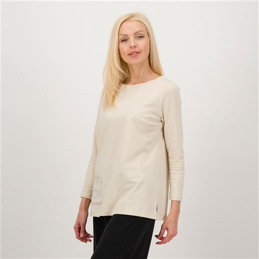 Caterina Lancini maglietta in cotone elasticizzato a maniche lunghe