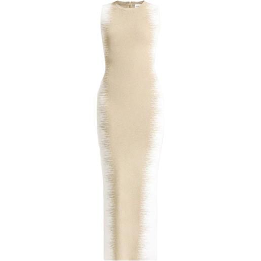 Hervé Léger abito midi the ruby - toni neutri