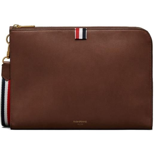 Thom Browne portadocumenti medio - marrone
